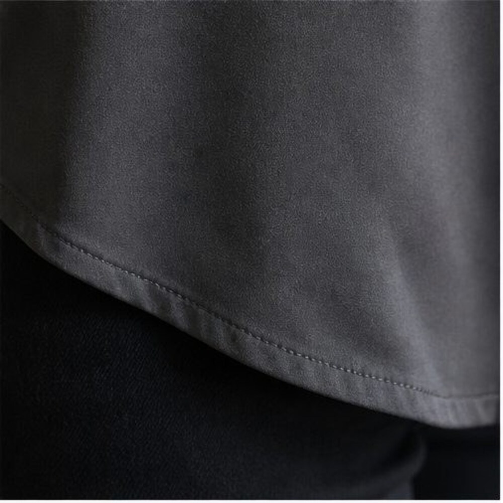 Charcoal Puff Sleeve Top - Picture 6 of 6